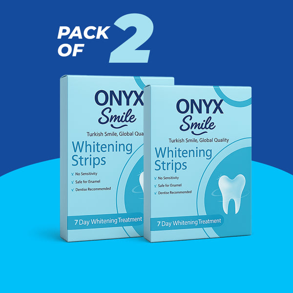 Onyx Smile Teeth Whitening Strips - Pack of 2 (Extra 20% OFF)