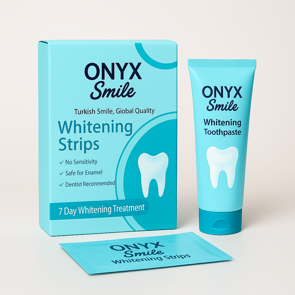 Onyx Smile – Best Smile Kit (28 Whitening Strips+ ToothPaste)